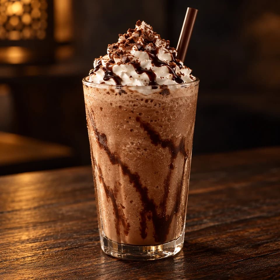 Schoko frappuccino.