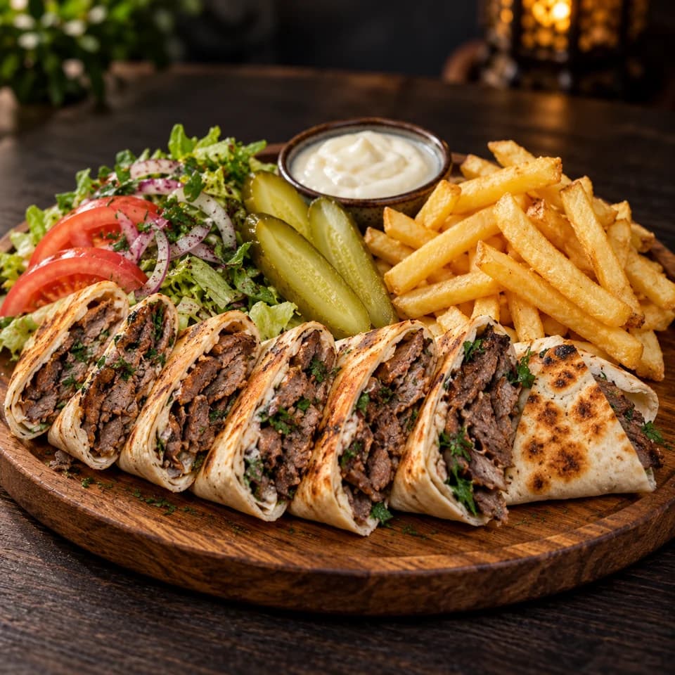 Schawarma Arayes Teller