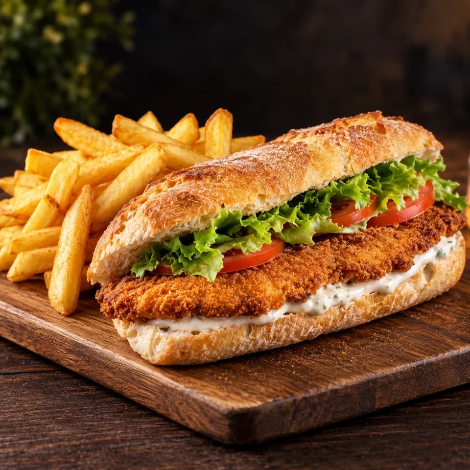 Schnitzel Sandwich