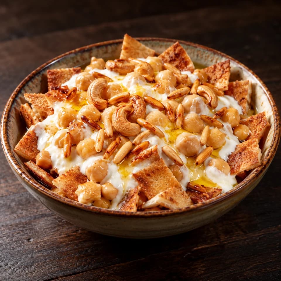 Fatteh mit Butter