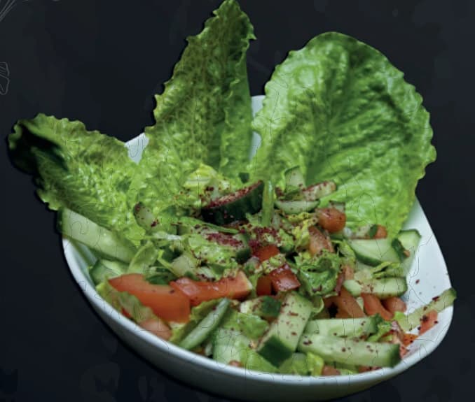 Fein Geschnittene Salat