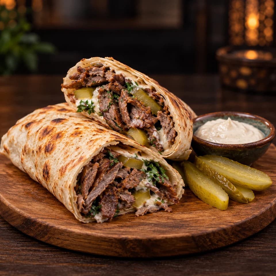 Schawarma Sandwich (Lamm)
